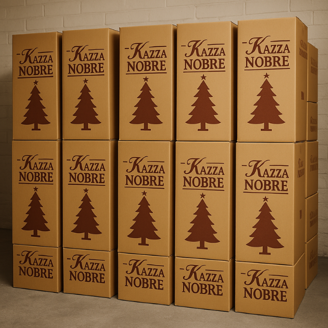 Árvore de Natal Nevada Sem Led