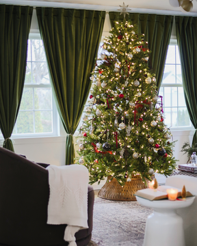 Árvore Rei do Natal sem Luzes