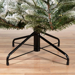 Árvore de Natal Nevada 2,10m de Altura - 1.286 Galhos - com luzes LED